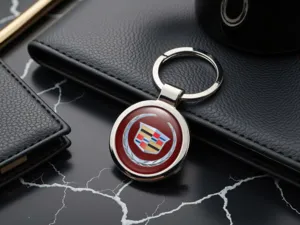 Cadillac Portachiavi Fighi Look Moderno in Acciaio Inox